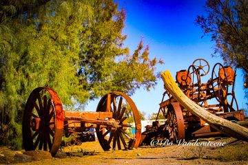 Industrial Echoes, Vintage Machinery on Route 66