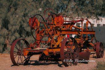 Rusted Relic, Vintage Machinery on Route 66