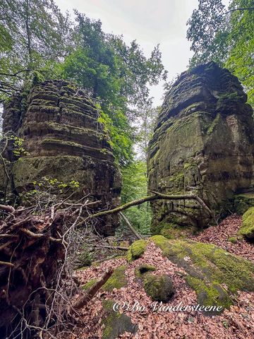 Towering Rock Formations