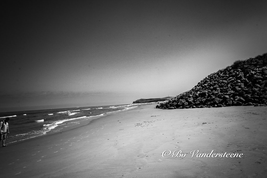 Wissant uitzicht op cap blanc nez